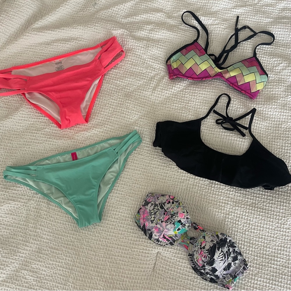Victoria Secret Swim Bundle (Size S/M/32C) + Seafolly Top (Size 6)